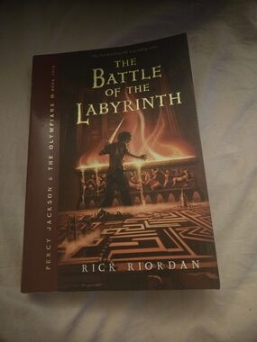 The Battle of the Labyrinth — Brown Paperback